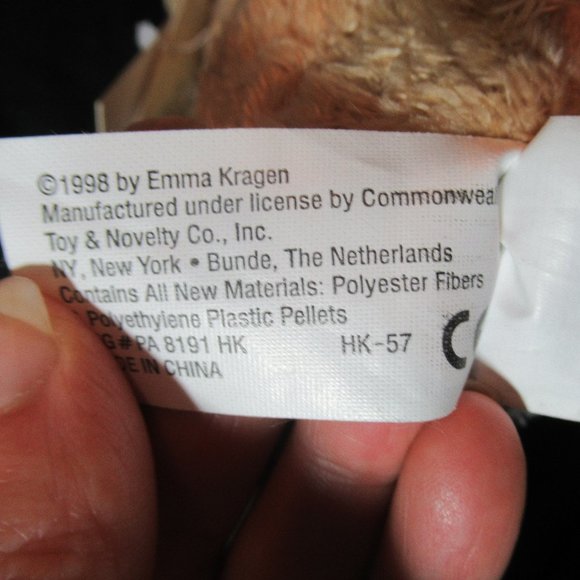 Relisted NWT 12 dogs of Christmas 1998 vintage stuffed animal toy - Picture 9 of 12